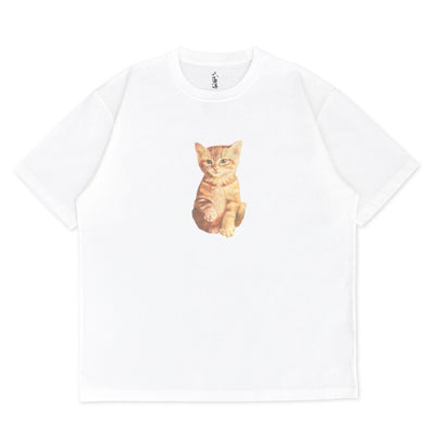 透明の猫 Tシャツ