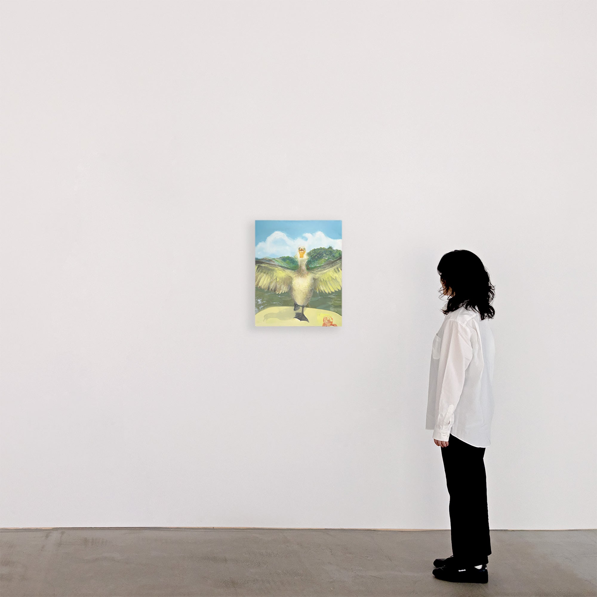 Makoto Honda「夏の思い出」2024 絵画