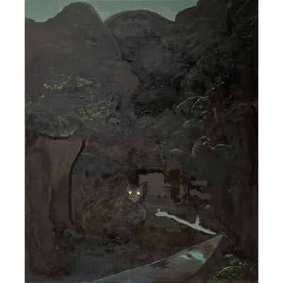 Makoto Honda「森の奥」2024 絵画
