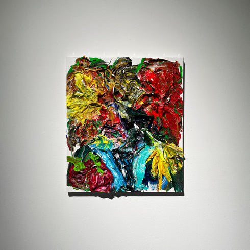 Yohei Sugita「The abstract flower」2023 絵画