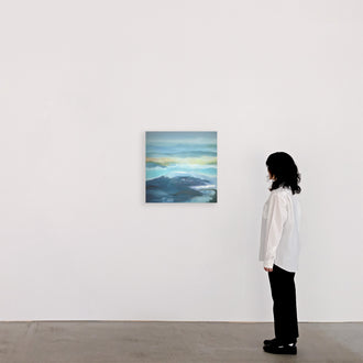 Makoto Honda「山々」2024 絵画