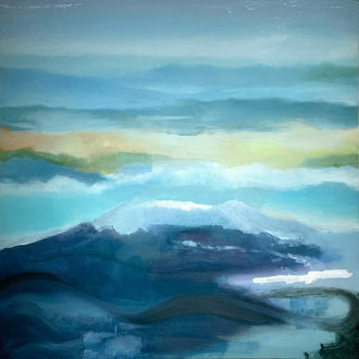 Makoto Honda「山々」2024 絵画
