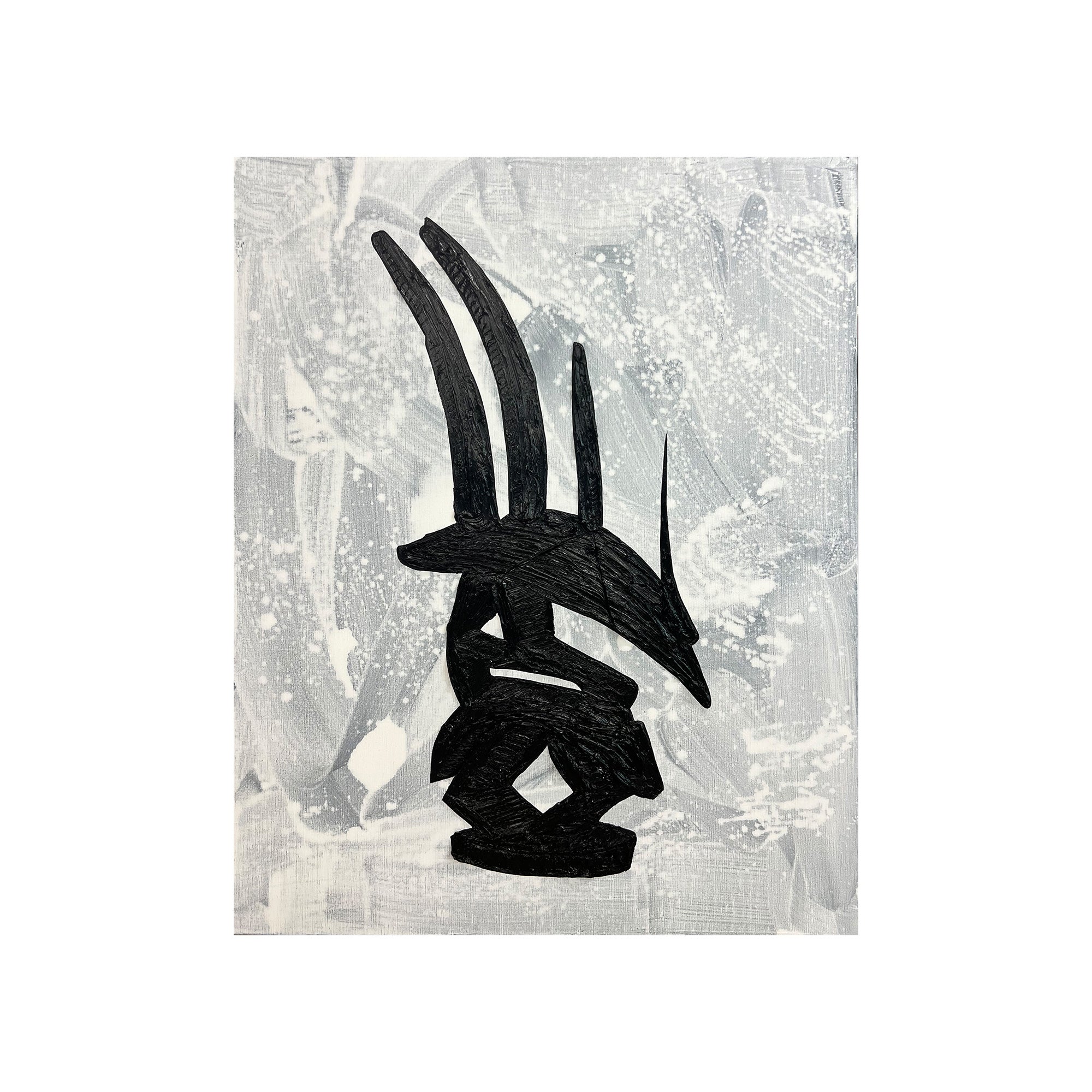 Hiro Sugiyama「“FAST SHAPE”」2024絵画