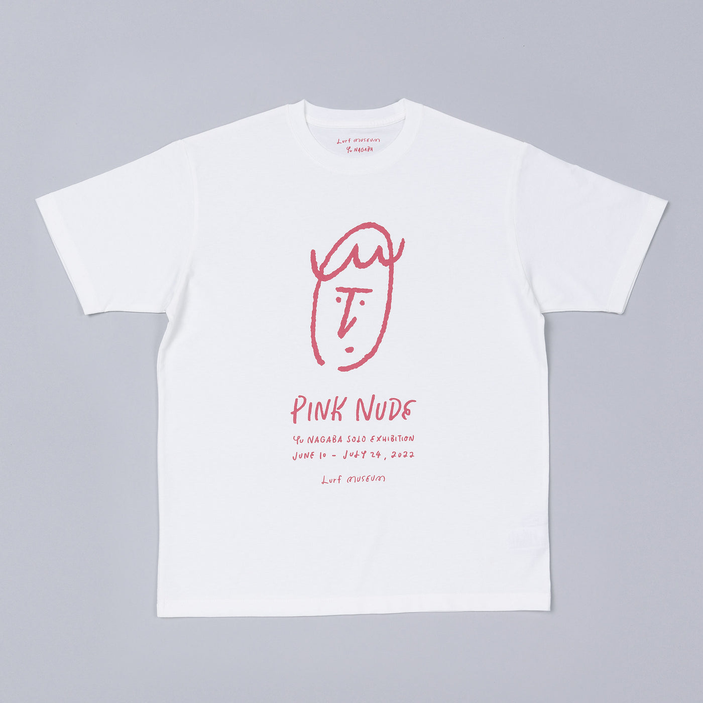 Pink Nude Face Tシャツ