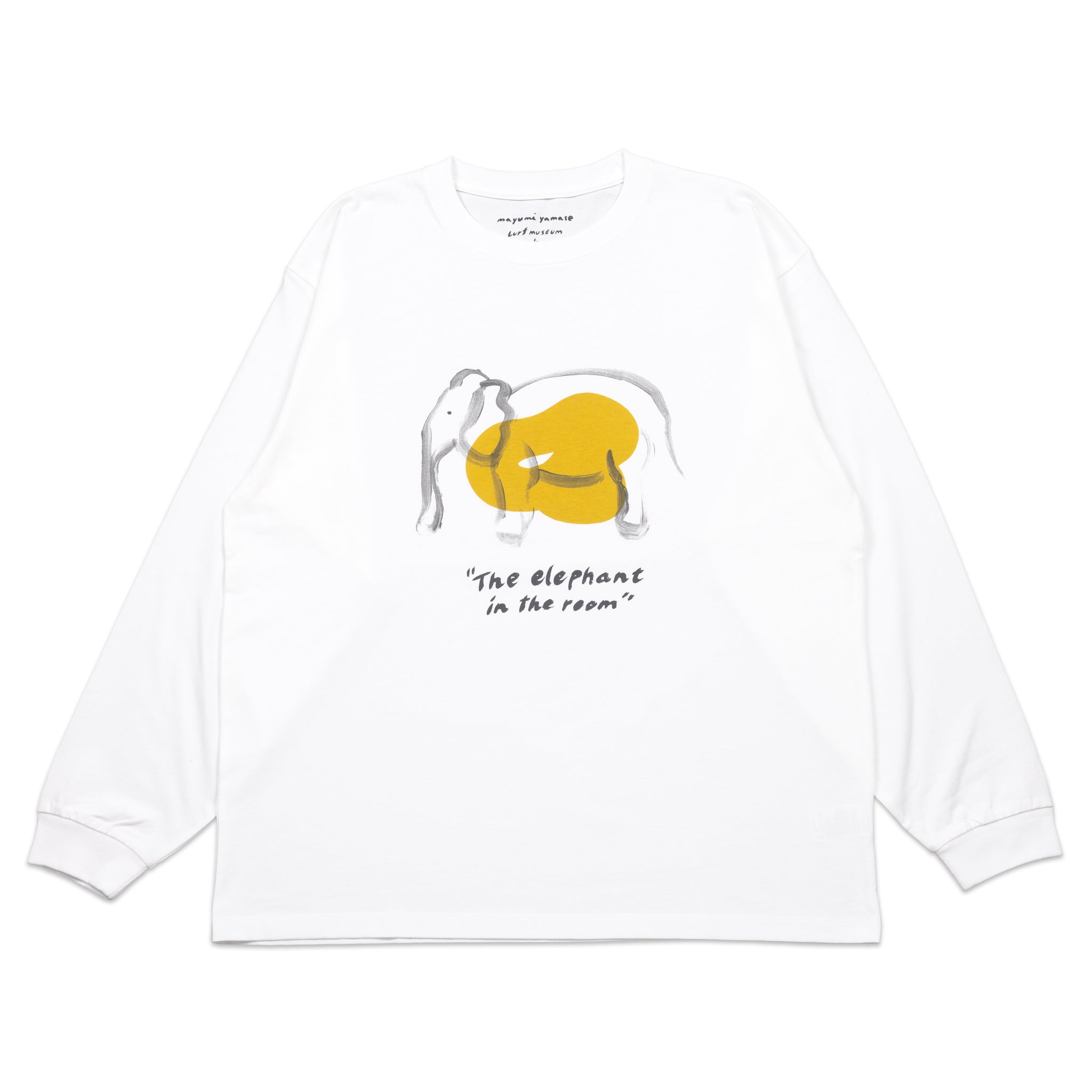 The elephant in the room 長袖Tシャツ