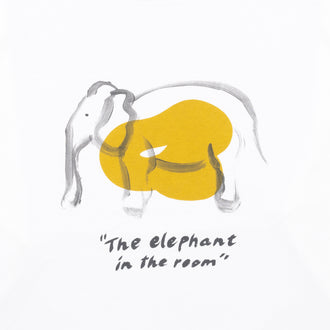 The elephant in the room 長袖Tシャツ