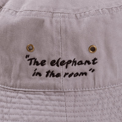 The elephant in the room バケットハット