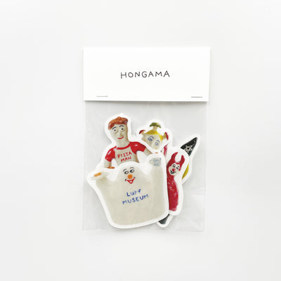 【5/8(月)再入荷】HONGAMA ステッカーセット（5枚入り）